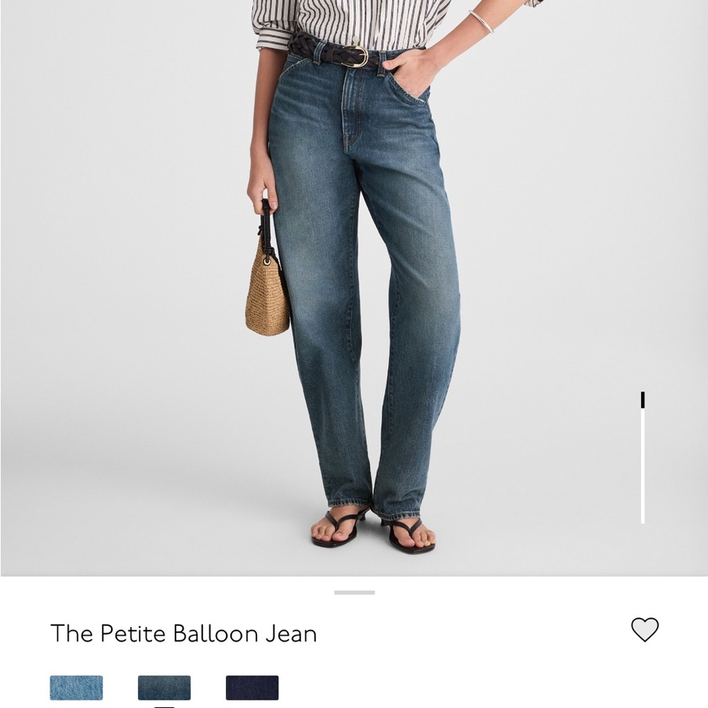 Madewell Balloon Jeans